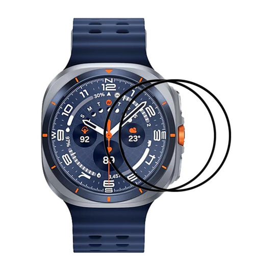 For Samsung Galaxy Watch Ultra 47mm / Ultra 2025 2pcs ENKAY 3D Full Coverage Soft PC Edge PMMA HD Screen Film by ENKAY