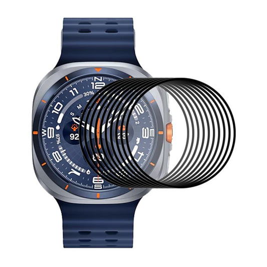 For Samsung Galaxy Watch Ultra 47mm / Ultra 2025 10pcs ENKAY 3D Full Coverage Soft PC Edge PMMA HD Screen Film by ENKAY