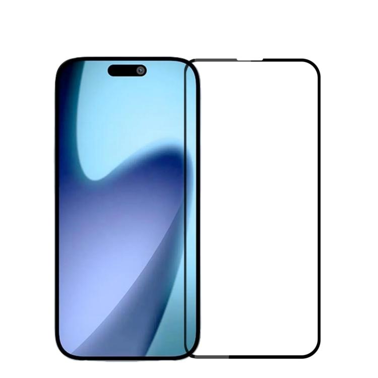 For iPhone Air PINWUYO 9H 2.5D Full Screen Tempered Glass Film(Black) by PINWUYO