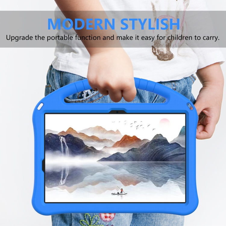 For Samsung Galaxy Tab S9 EVA Shockproof Tablet Case with Holder(Blue) by bashfashion
