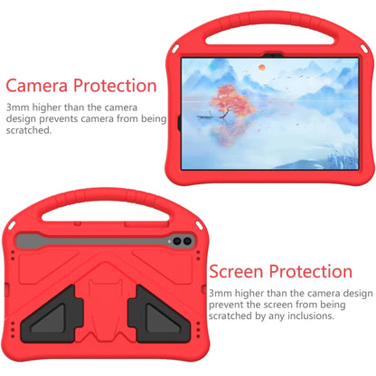For Samsung Galaxy Tab S9 EVA Shockproof Tablet Case with Holder(Red) by bashfashion