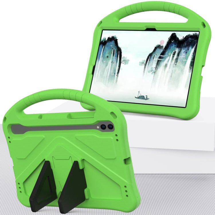 For Samsung Galaxy Tab S8 EVA Shockproof Tablet Case with Holder(Green) by bashfashion