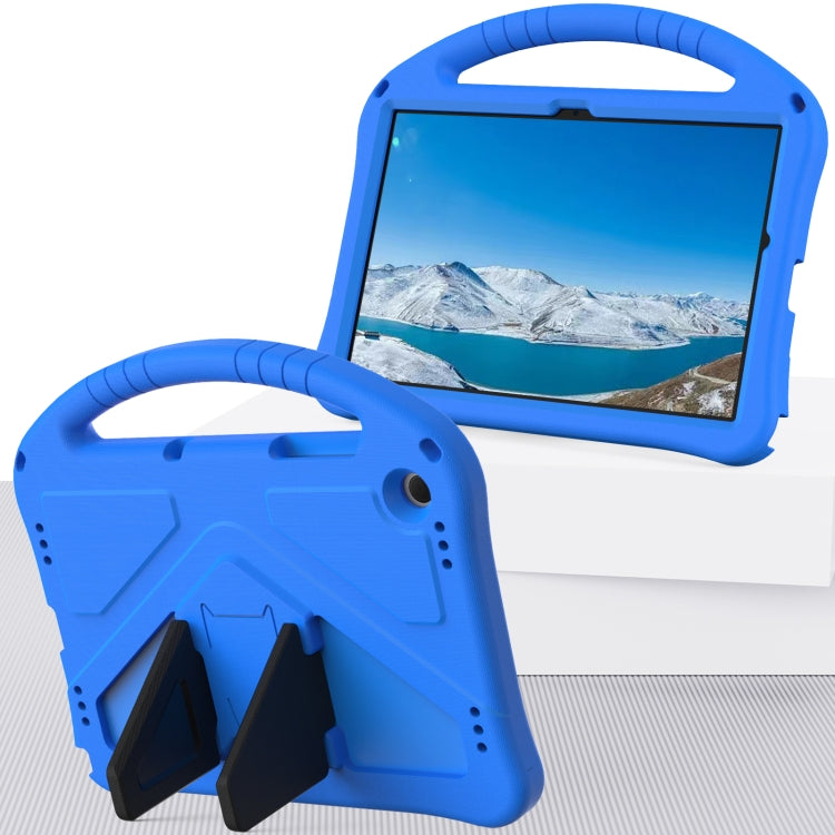 For Samsung Galaxy Tab A9+ EVA Shockproof Tablet Case with Holder(Blue) by bashfashion