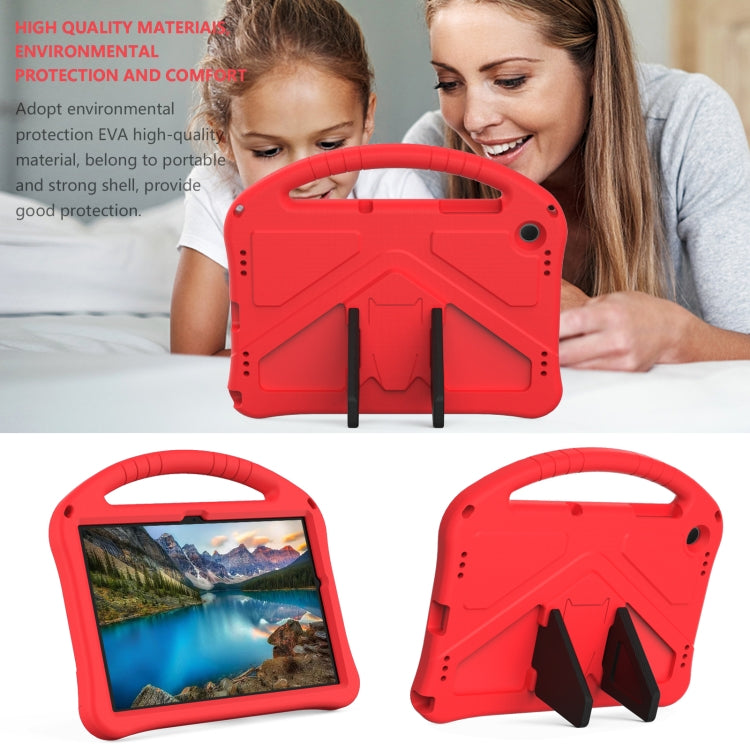 For Samsung Galaxy Tab A9+ EVA Shockproof Tablet Case with Holder(Red) by bashfashion
