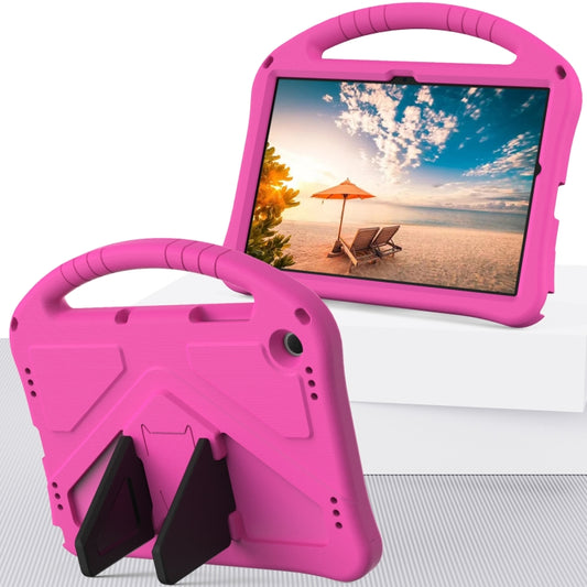 For Samsung Galaxy Tab A9+ EVA Shockproof Tablet Case with Holder(Rose Red) by bashfashion