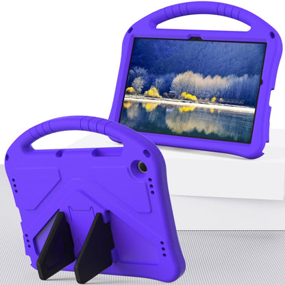 For Samsung Galaxy Tab A9+ EVA Shockproof Tablet Case with Holder(Purple) by bashfashion