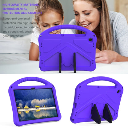 For Samsung Galaxy Tab A9+ EVA Shockproof Tablet Case with Holder(Purple) by bashfashion