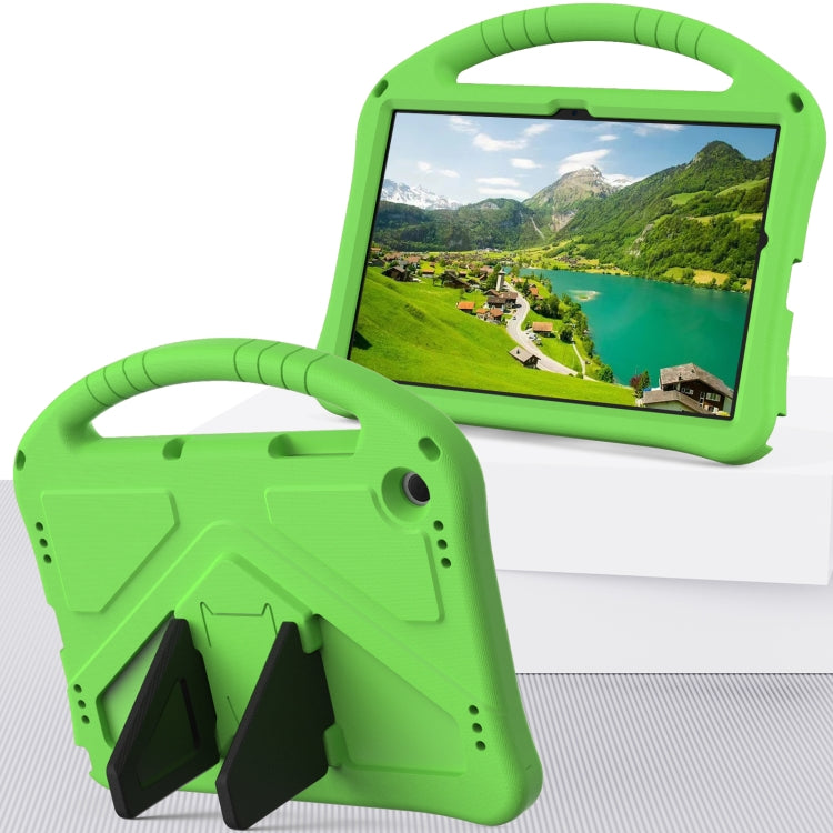 For Samsung Galaxy Tab A9+ EVA Shockproof Tablet Case with Holder(Green) by bashfashion