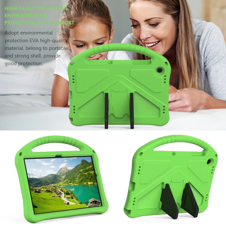 For Samsung Galaxy Tab A9+ EVA Shockproof Tablet Case with Holder(Green) by bashfashion