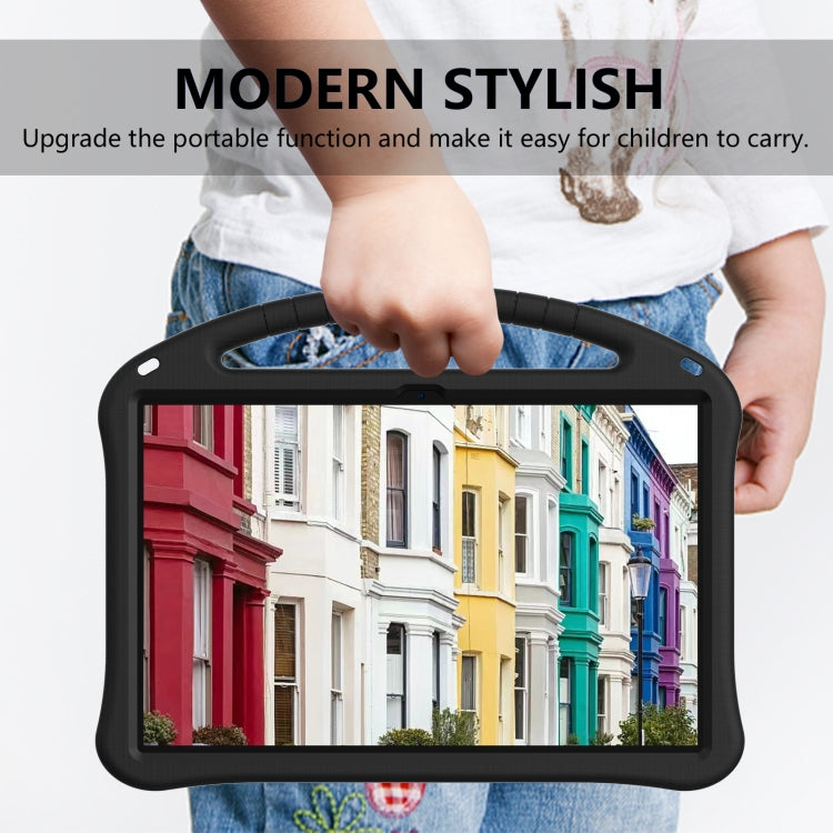 For Samsung Galaxy Tab S9 Ultra EVA Shockproof Tablet Case with Holder(Black) by bashfashion