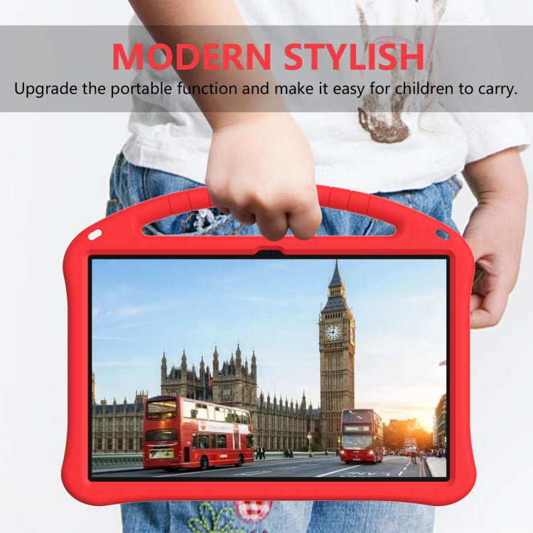 For Samsung Galaxy Tab S9 Ultra EVA Shockproof Tablet Case with Holder(Red) by bashfashion