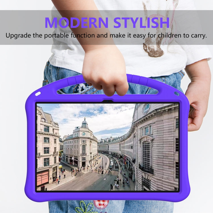 For Samsung Galaxy Tab S9 Ultra EVA Shockproof Tablet Case with Holder(Purple) by bashfashion