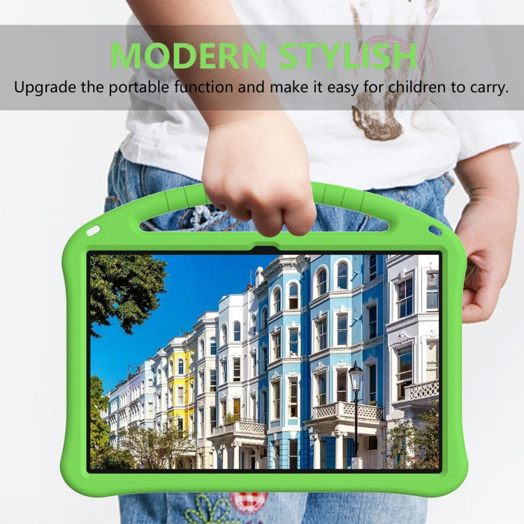 For Samsung Galaxy Tab S8 Ultra EVA Shockproof Tablet Case with Holder(Green) by bashfashion