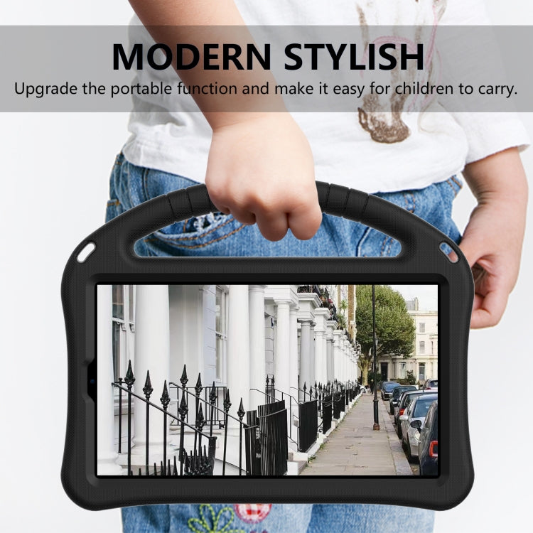 For Samsung Galaxy Tab A9 8.0 2023 EVA Shockproof Tablet Case with Holder(Black) by bashfashion