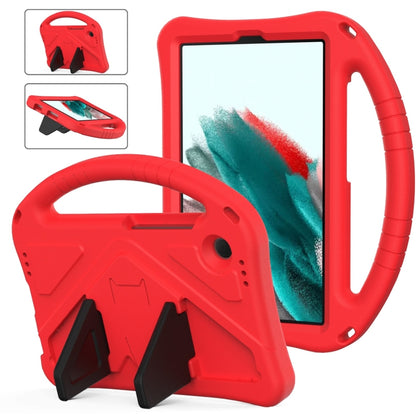 For Samsung Galaxy Tab A9 8.0 2023 EVA Shockproof Tablet Case with Holder(Red) by bashfashion