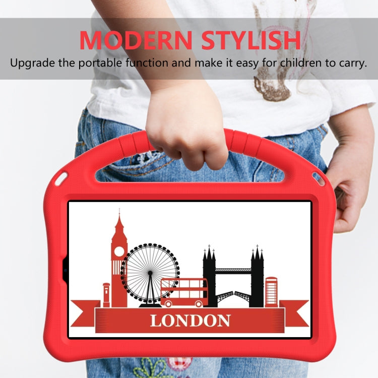 For Samsung Galaxy Tab A9 8.0 2023 EVA Shockproof Tablet Case with Holder(Red) by bashfashion