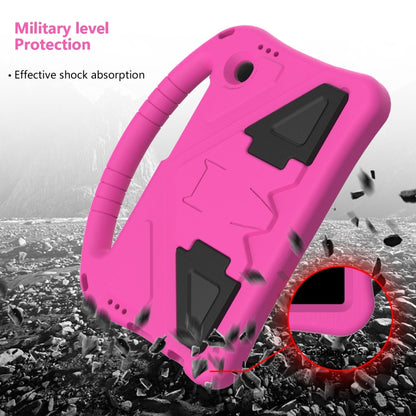 For Samsung Galaxy Tab A9 8.0 2023 EVA Shockproof Tablet Case with Holder(Rose Red) by bashfashion