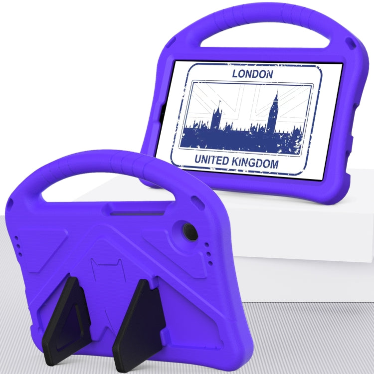 For Samsung Galaxy Tab A9 8.0 2023 EVA Shockproof Tablet Case with Holder(Purple) by bashfashion