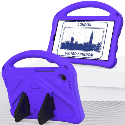 For Samsung Galaxy Tab A9 8.0 2023 EVA Shockproof Tablet Case with Holder(Purple) by bashfashion