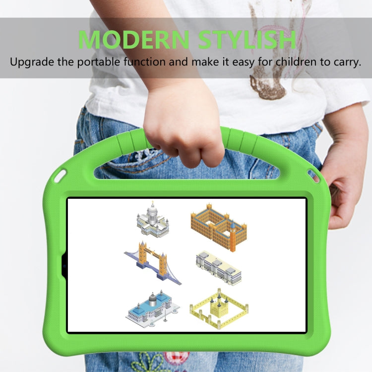 For Samsung Galaxy Tab A9 8.0 2023 EVA Shockproof Tablet Case with Holder(Green) by bashfashion