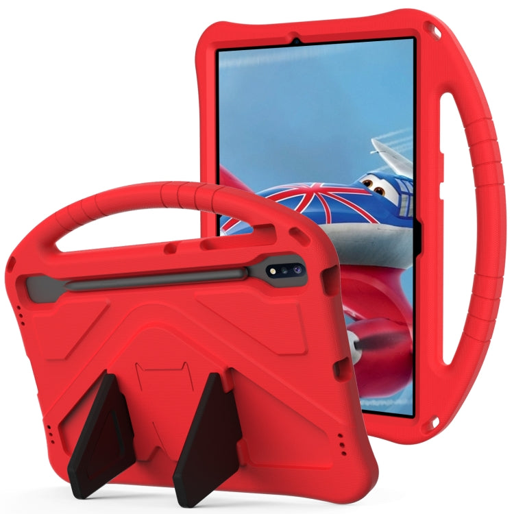 For Samsung Galaxy Tab S10+ 12.4 EVA Shockproof Tablet Case with Holder(Red) by bashfashion