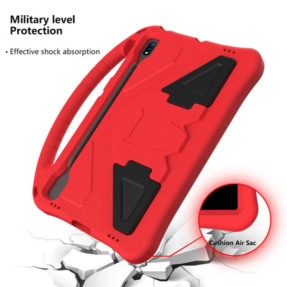 For Samsung Galaxy Tab S10+ 12.4 EVA Shockproof Tablet Case with Holder(Red) by bashfashion