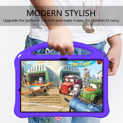 For Samsung Galaxy Tab S10+ 12.4 EVA Shockproof Tablet Case with Holder(Purple) by bashfashion