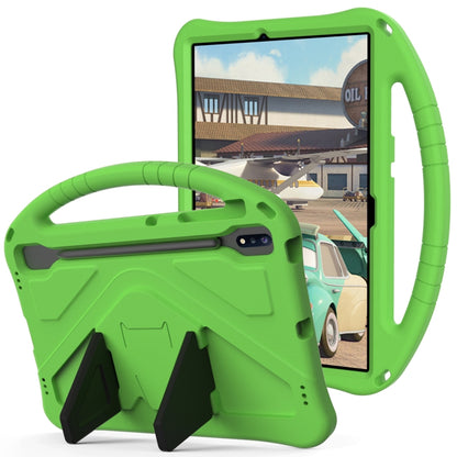 For Samsung Galaxy Tab S10+ 12.4 EVA Shockproof Tablet Case with Holder(Green) by bashfashion