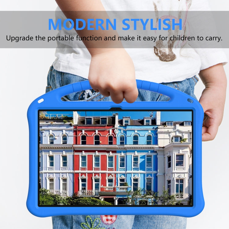 For Samsung Galaxy Tab S10 Ultra 14.6 EVA Shockproof Tablet Case with Holder(Blue) by bashfashion