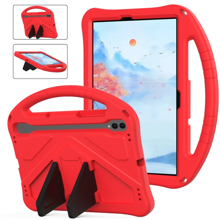 For Samsung Galaxy Tab S10 EVA Shockproof Tablet Case with Holder(Red) by bashfashion