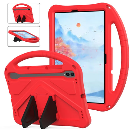 For Samsung Galaxy Tab S10 EVA Shockproof Tablet Case with Holder(Red) by bashfashion