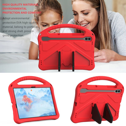 For Samsung Galaxy Tab S10 EVA Shockproof Tablet Case with Holder(Red) by bashfashion