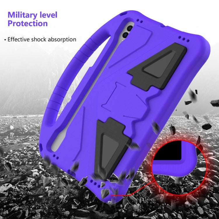 For Samsung Galaxy Tab S10 EVA Shockproof Tablet Case with Holder(Purple) by bashfashion