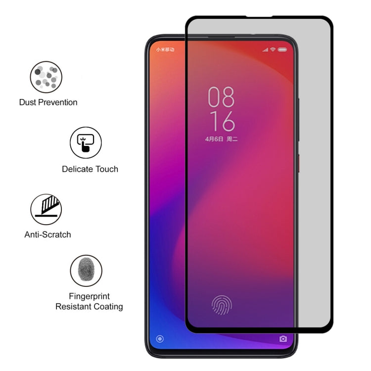 ENKAY Hat-Prince 0.26mm 9H 6D Privacy Anti-glare Full Screen Tempered Glass Film for Redmi K20 / K20 Pro by ENKAY