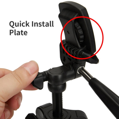 JMARY KP2205 Travel Tripod Mobile Phone Holder Telescopic Camera Mount Tripod Stand by Jmary