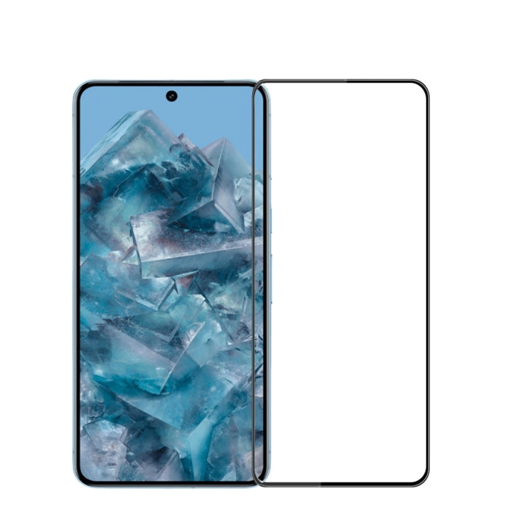 For Google Pixel 9 Pro PINWUYO 9H 3D Full Screen Explosion-proof Tempered Glass Film(Black) by PINWUYO