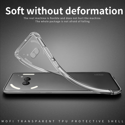 For Nothing Phone 2a MOFI Ming Series Ultra-thin TPU Phone Case(Transparent) by MOFI