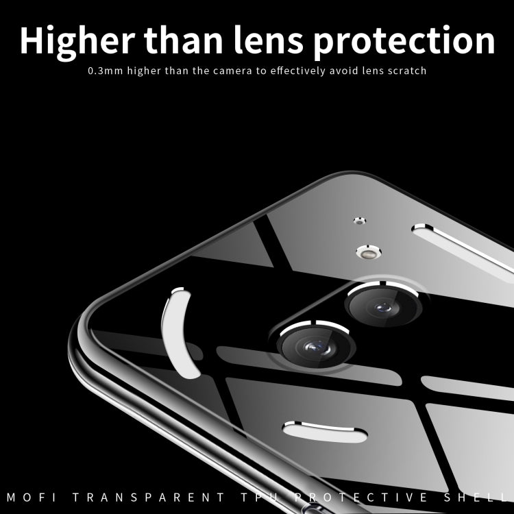 For Nothing Phone 2a MOFI Ming Series Ultra-thin TPU Phone Case(Transparent) by MOFI