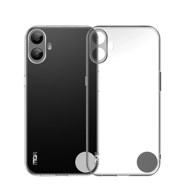 For Nothing CMF Phone 1 MOFI Ming Series Ultra-thin TPU Phone Case(Transparent) by MOFI