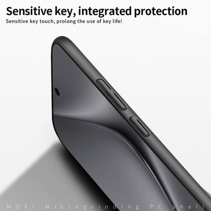 For Huawei Pura 70 Pro MOFI Micro-Frosted PC Ultra-thin Hard Phone Case(Black) by MOFI