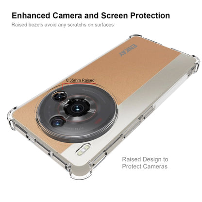 For ZTE Nubia Z50S Pro ENKAY Hat-Prince Transparent TPU Shockproof Phone Case by ENKAY