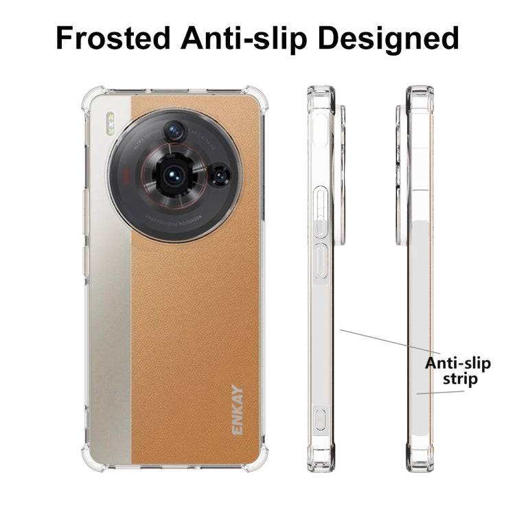 For ZTE Nubia Z50S Pro ENKAY Hat-Prince Transparent TPU Shockproof Phone Case by ENKAY