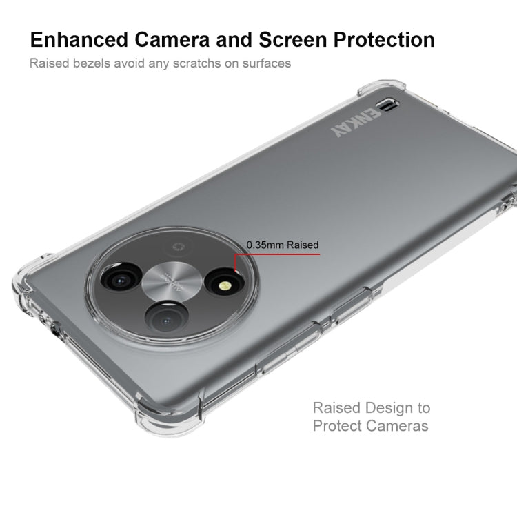 For ZTE Blade A73 5G ENKAY Hat-Prince Transparent TPU Shockproof Phone Case by ENKAY