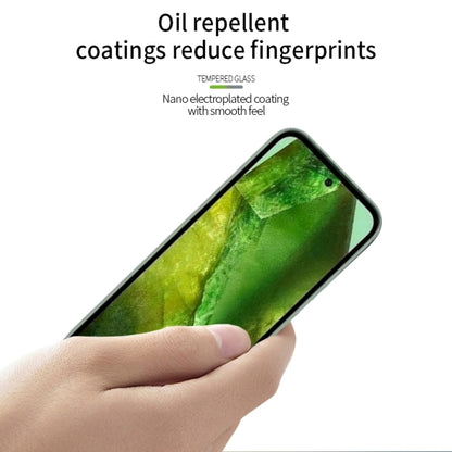 For Google Pixel 8a PINWUYO 9H 2.5D Full Screen Tempered Glass Film(Black) by PINWUYO