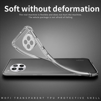For OnePlus Ace 3 MOFI Ming Series Ultra-thin TPU Phone Case(Transparent) by MOFI