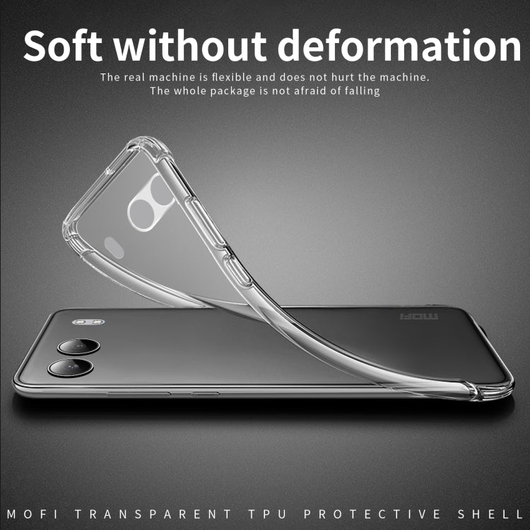 For OnePlus Nord 4 MOFI Ming Series Ultra-thin TPU Phone Case(Transparent) by MOFI
