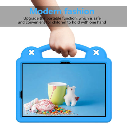 For Samsung Galaxy Tab S9 X710/X716B Handle Kickstand Children EVA Shockproof Tablet Case(Sky Blue) by bashfashion