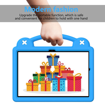 For Samsung Galaxy Tab A11+ / A9+ Handle Kickstand Children EVA Shockproof Tablet Case(Sky Blue) by bashfashion