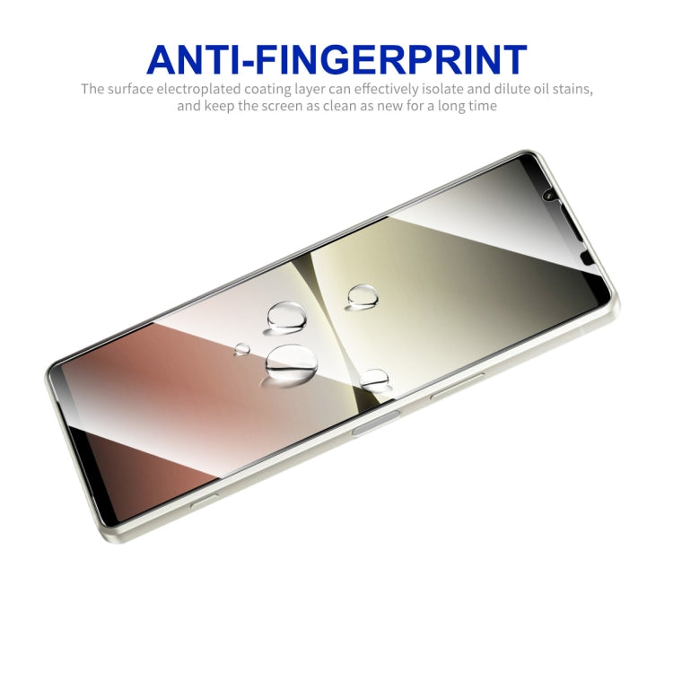 For Sony Xperia 5 V ENKAY Full Glue High Aluminum-silicon Tempered Glass Film by ENKAY