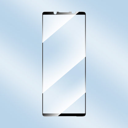 For Sony Xperia 5 V 5pcs ENKAY Full Glue High Aluminum-silicon Tempered Glass Film by ENKAY